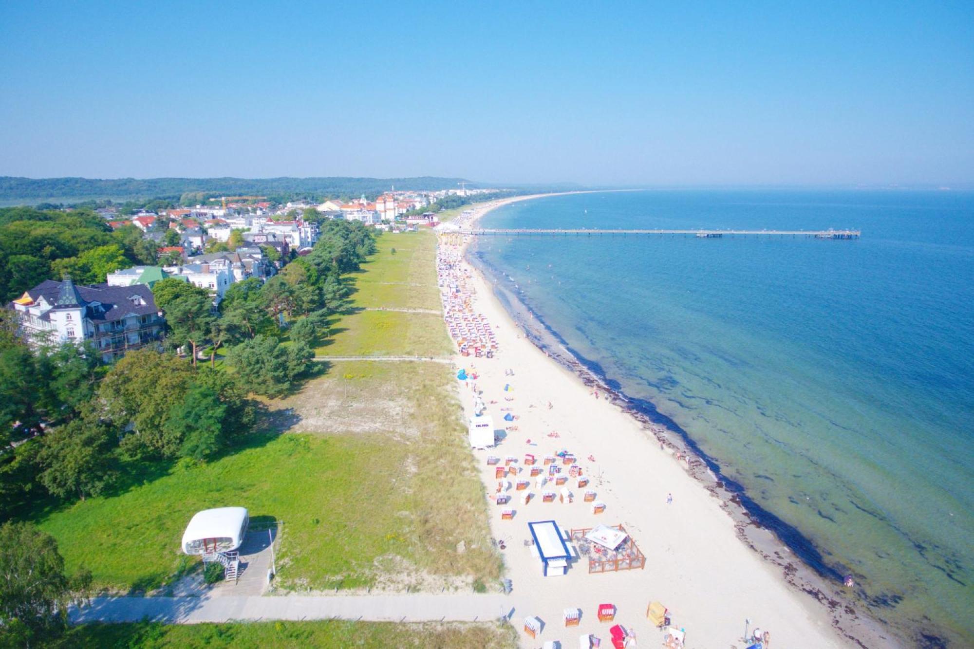 Aparthotel Ostsee Fewo 26 Balkon, Meerblick, Strand บินซ์ ภายนอก รูปภาพ